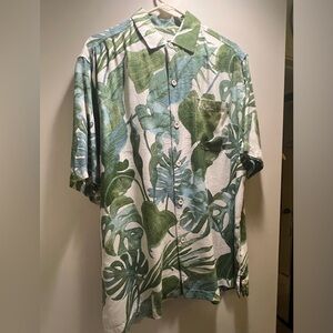 Tommy bahama continental silk shirt